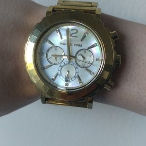 Authentic Michael Kors Gold Watch